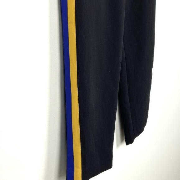 Wilfred Free Dress Pant with yellow and blue stripe cropped - Picture 4 of 8